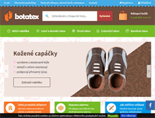Tablet Screenshot of boty-detske.cz